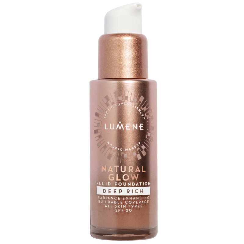 Lumene Natural Glow Fluid Foundation Deep Rich (30 ml)