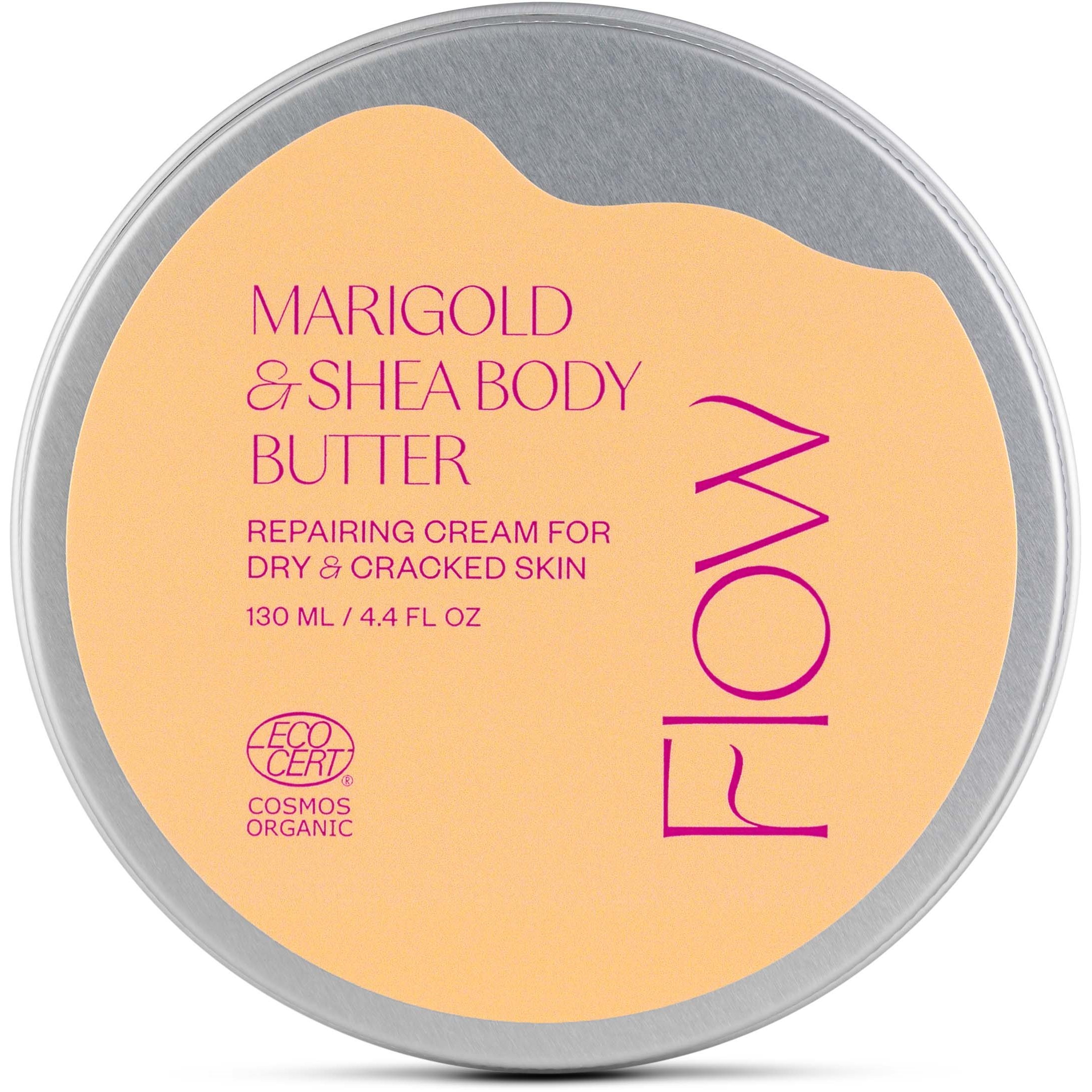 Flow Cosmetics Marigold & Shea Body Butter 130 ml