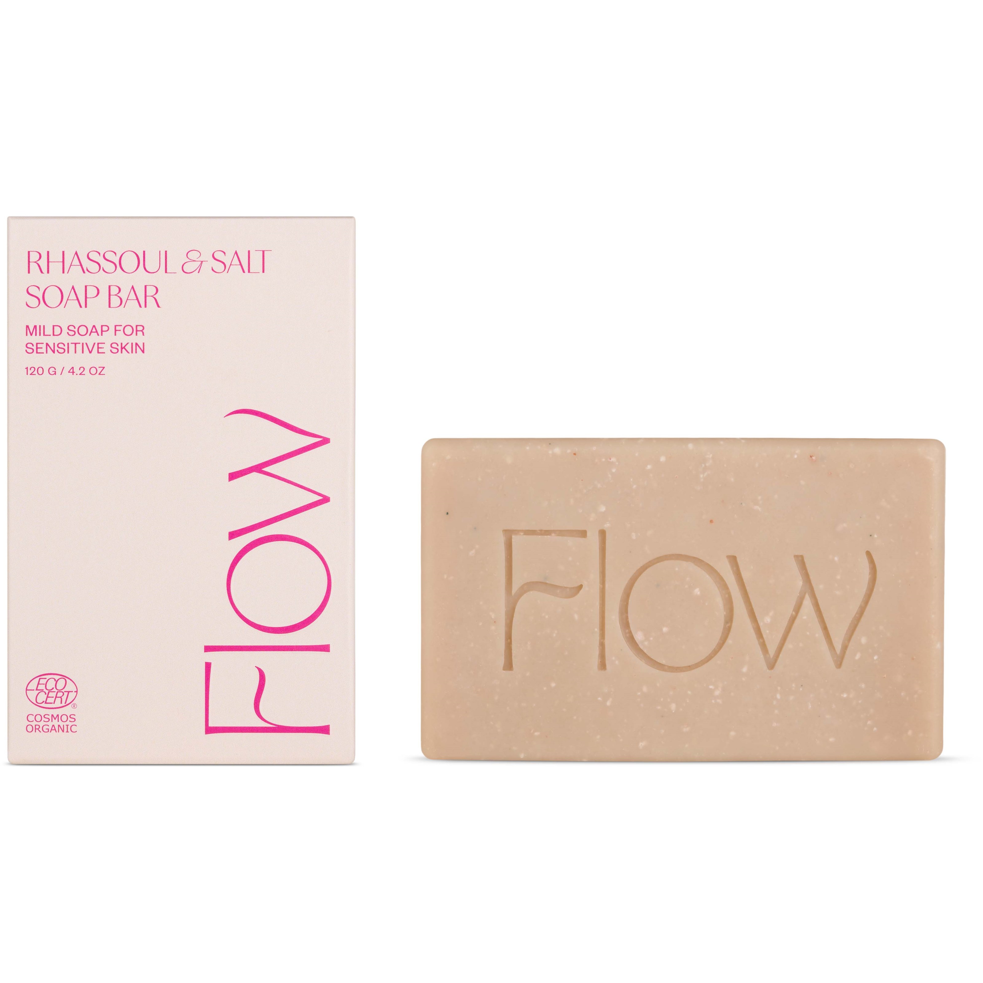 Flow Cosmetics Rhassoul & Salt Soap Bar 120 g