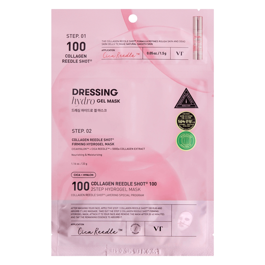 VT Cosmetics Collagen Reedle Shot 100 2Step Hydrogel Mask