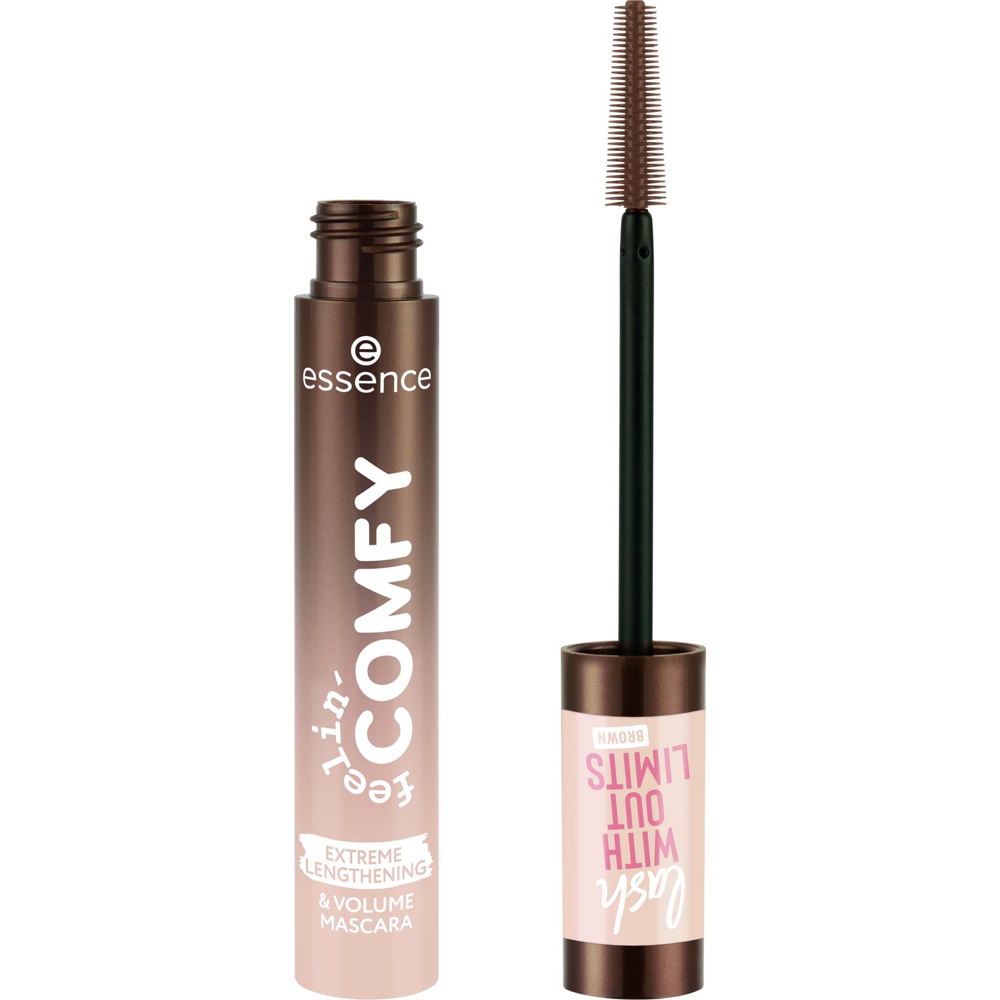 essence Feelin' Comfy Lash Without Limits Brown Extreme Lengtheni