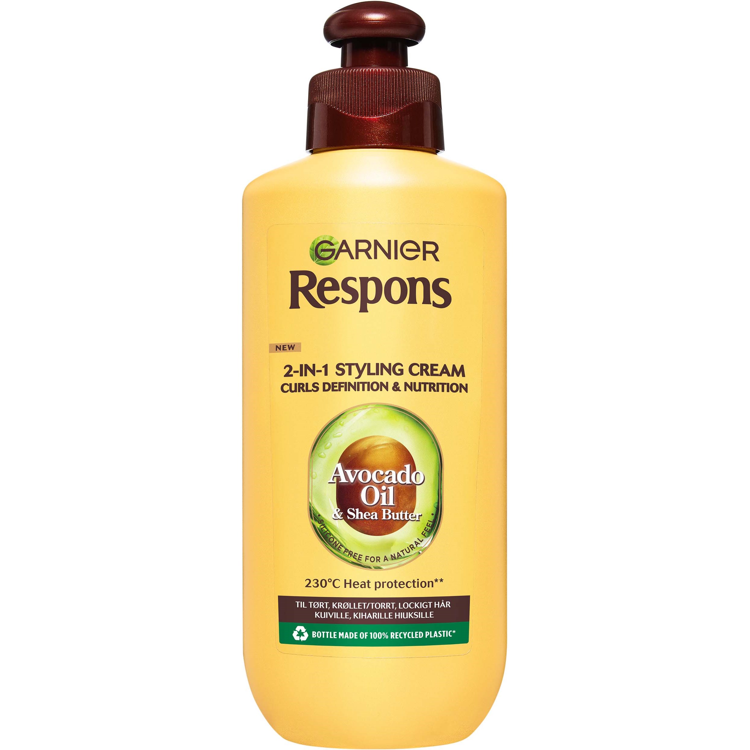 Garnier Respons 2-in-1 Styling Cream Avocado Oil & Shea Butter 20