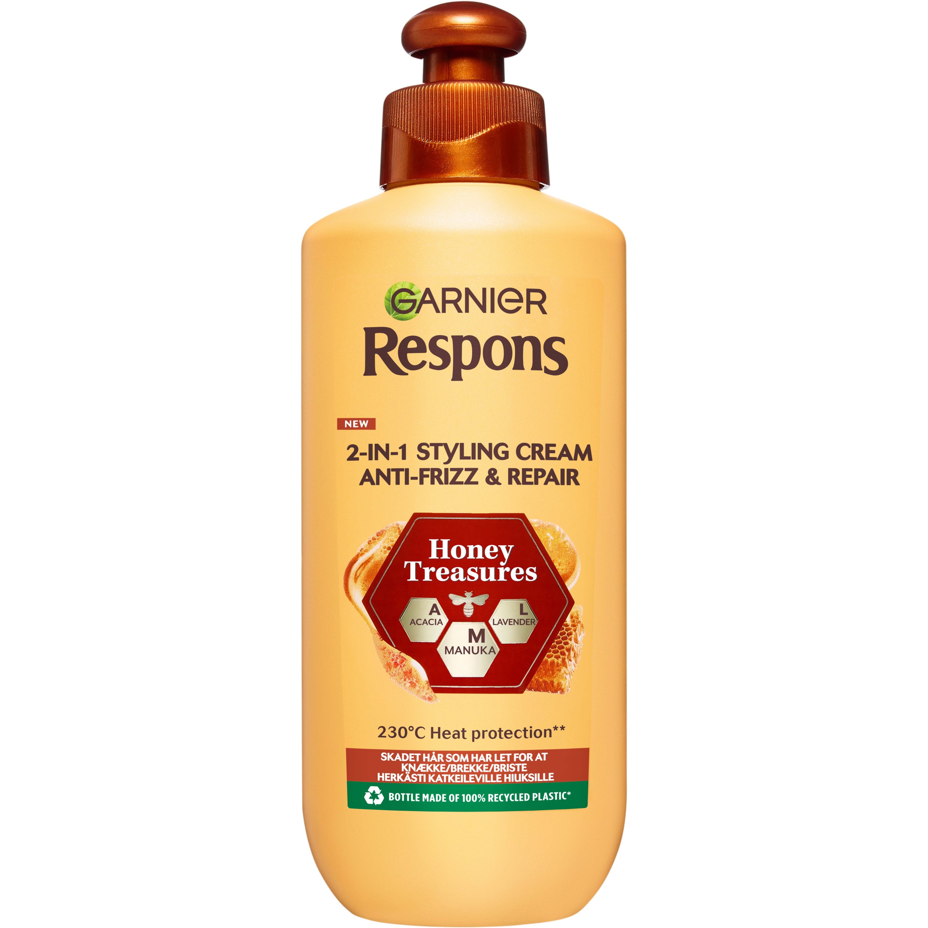 Garnier Respons 2-in-1 Styling Cream Honey Treasures 200 ml