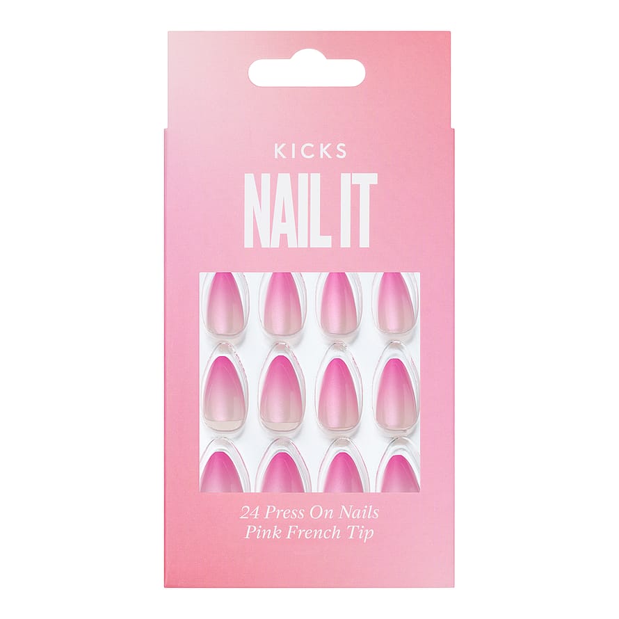 Press on Nails Pink French Tip