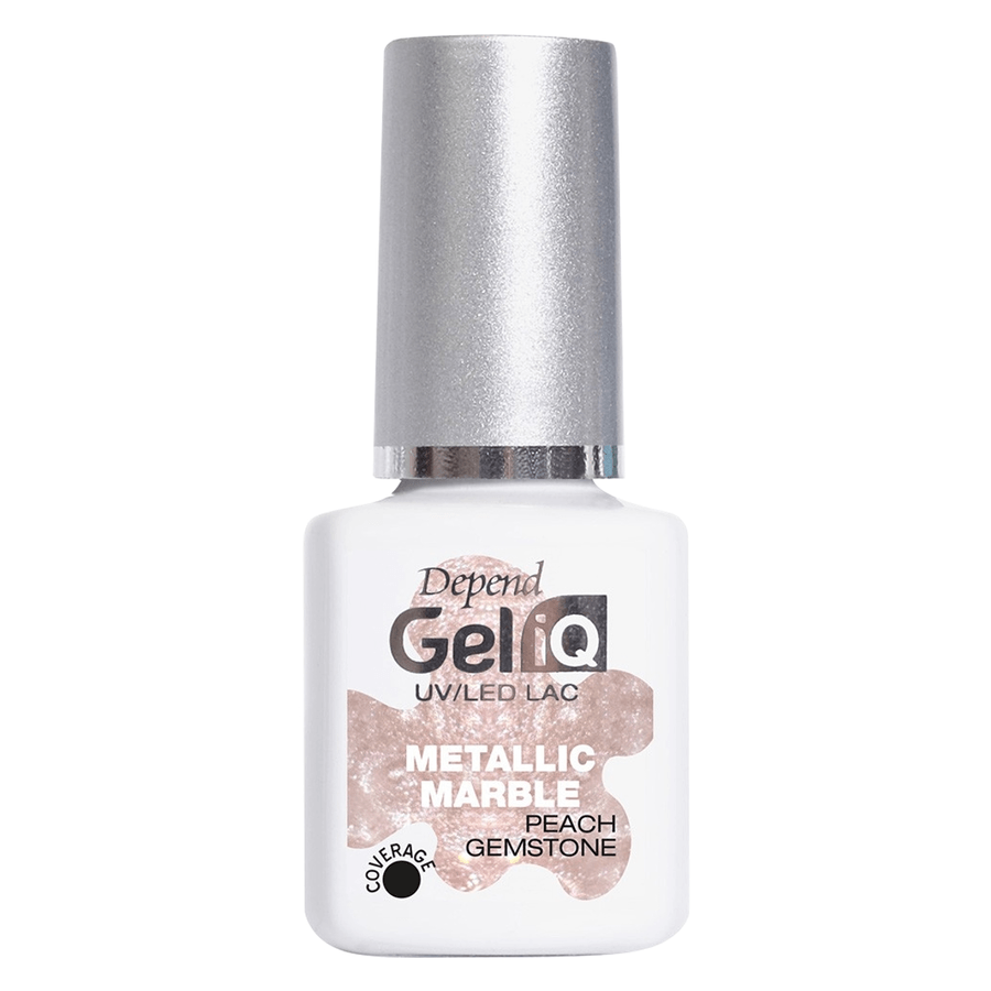 Depend Gel iQ Metallic Marble Peach Gemstone 5ml