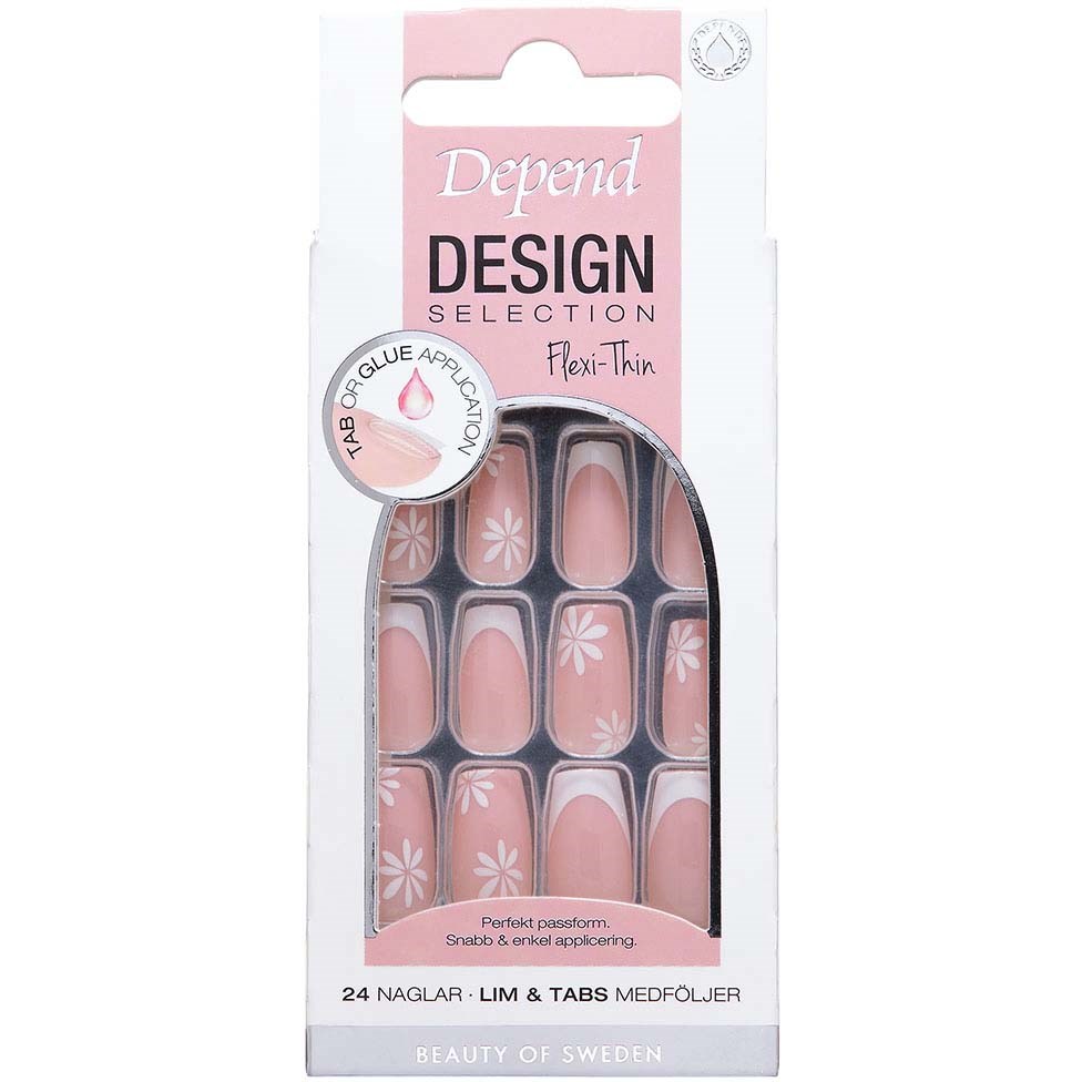 Depend Design Selection French Flower Blossom Short Coffin nord