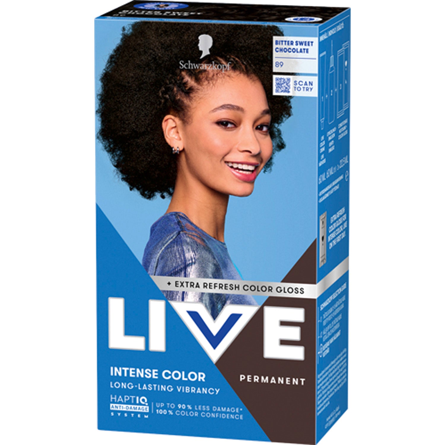 Schwarzkopf Live Intense Color 89 Bitter Sweet Chocolate - 1 pcs