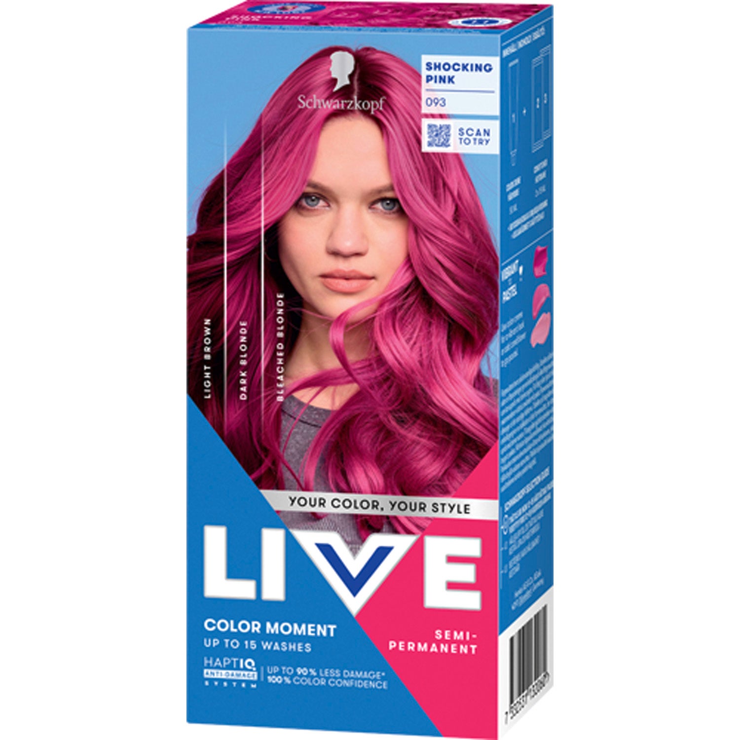 Schwarzkopf Live Color Moment 93 Shocking Pink - 1 pcs