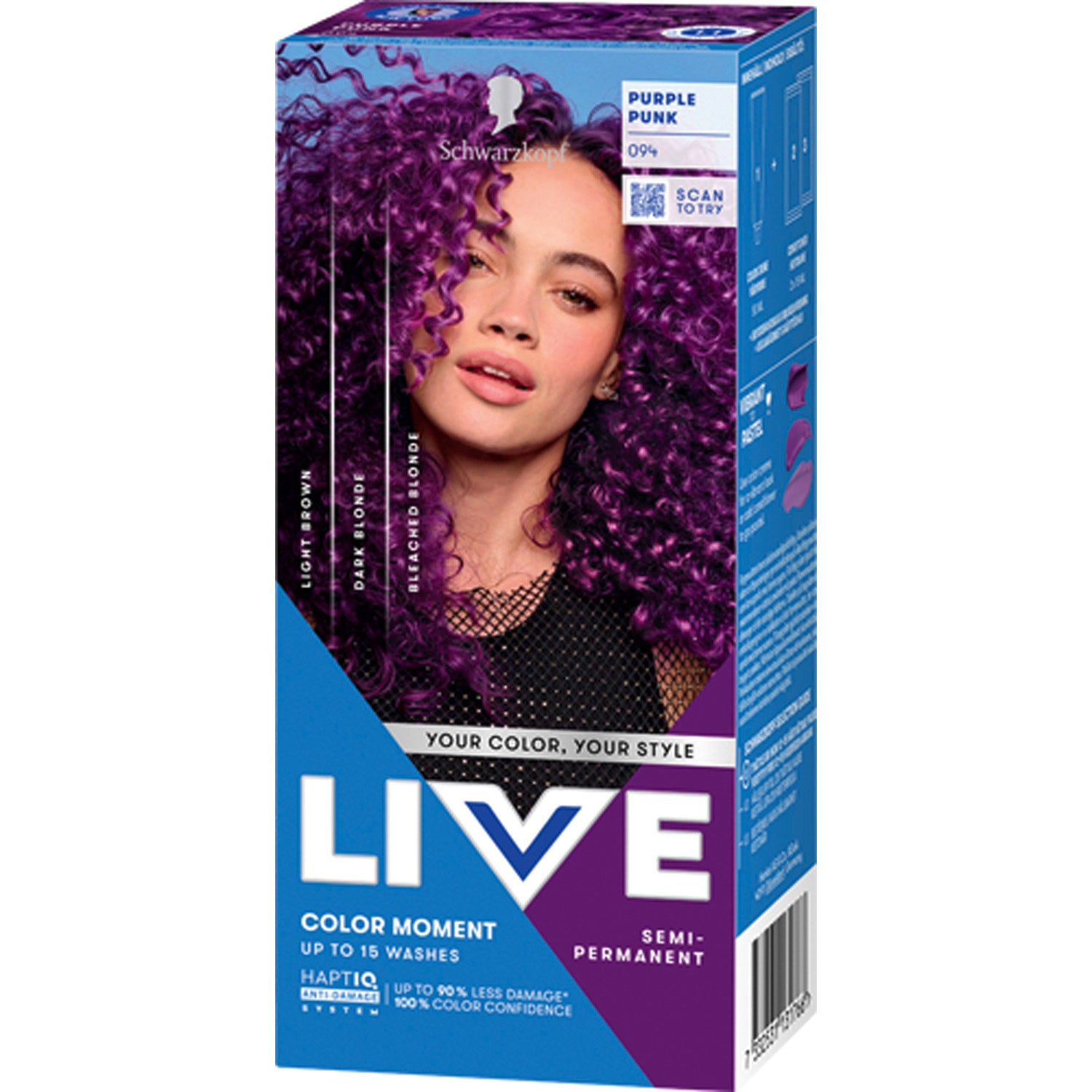 Schwarzkopf Live Color Moment 94 Purple Punk Semi-permanent - 1 pcs