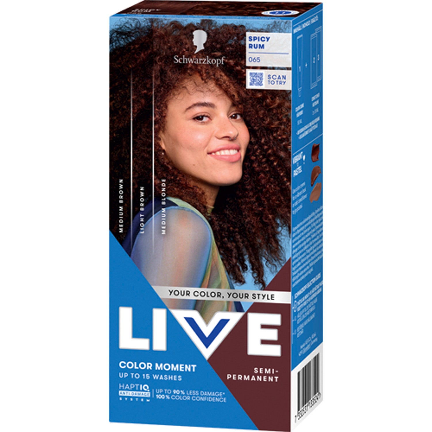 Schwarzkopf Live Color Moment 065 Spicy Rum - 1 pcs