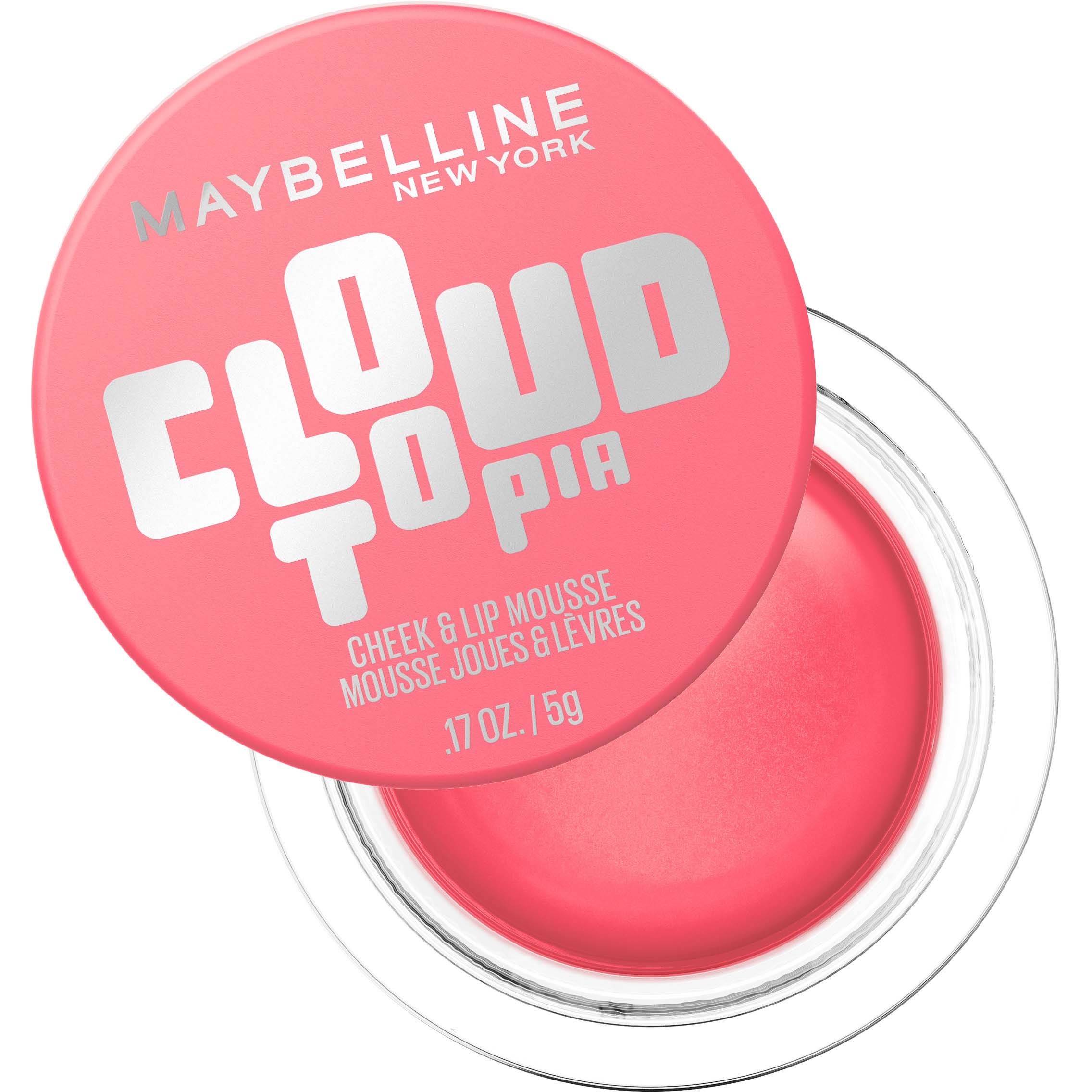Maybelline New York Cloudtopia Cheek & Lip Mousse 7 Moonlit Rose