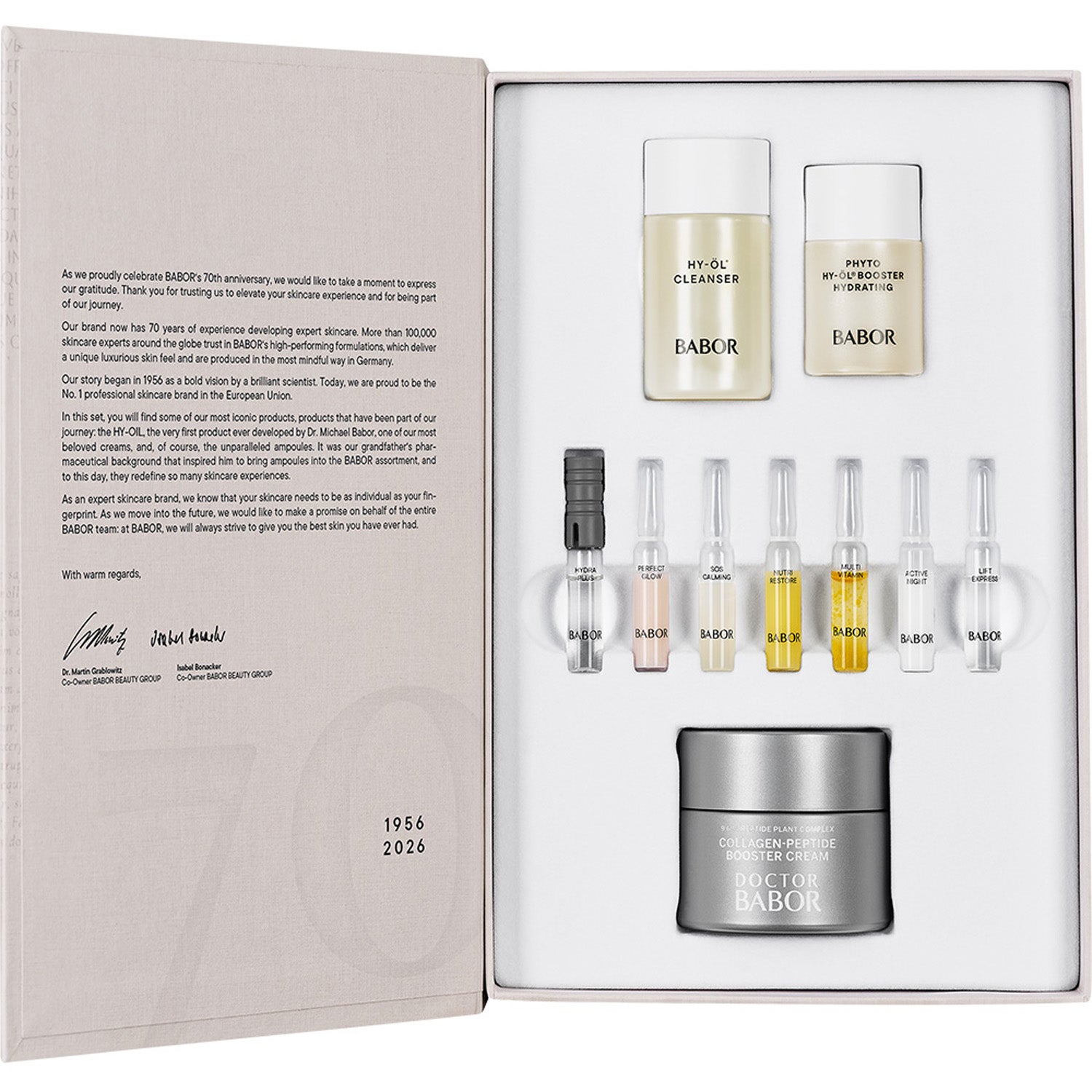 Babor 70 Anniversary Set 50+30+14+50 ml - 144 ml