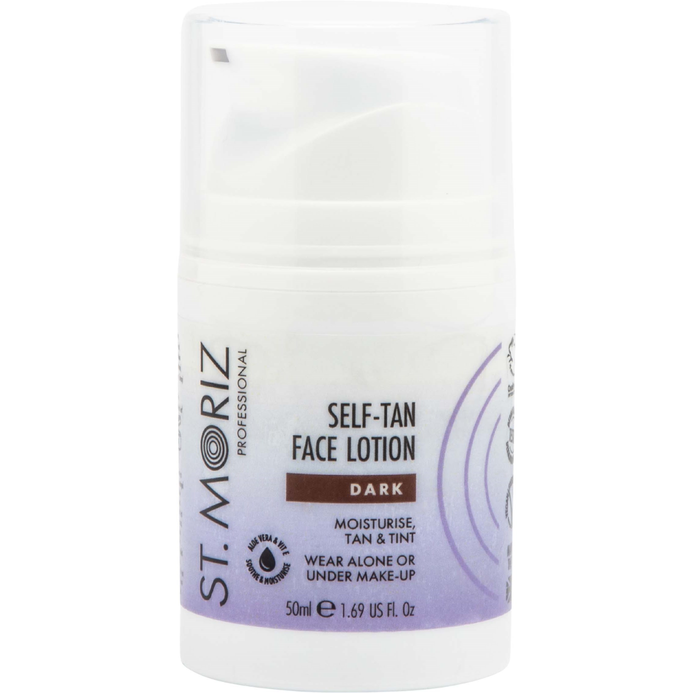 St Moriz Pro Self-Tan Face Lotion Dark 50 ml