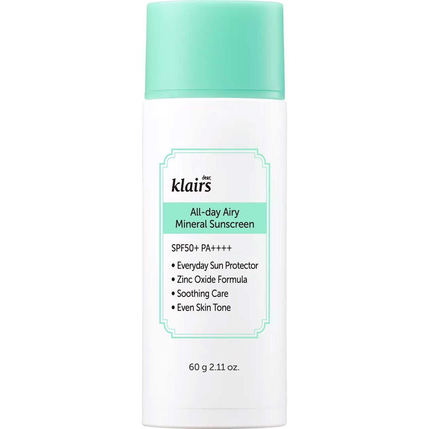 Klairs All-day Airy Mineral Sunscreen 60 g