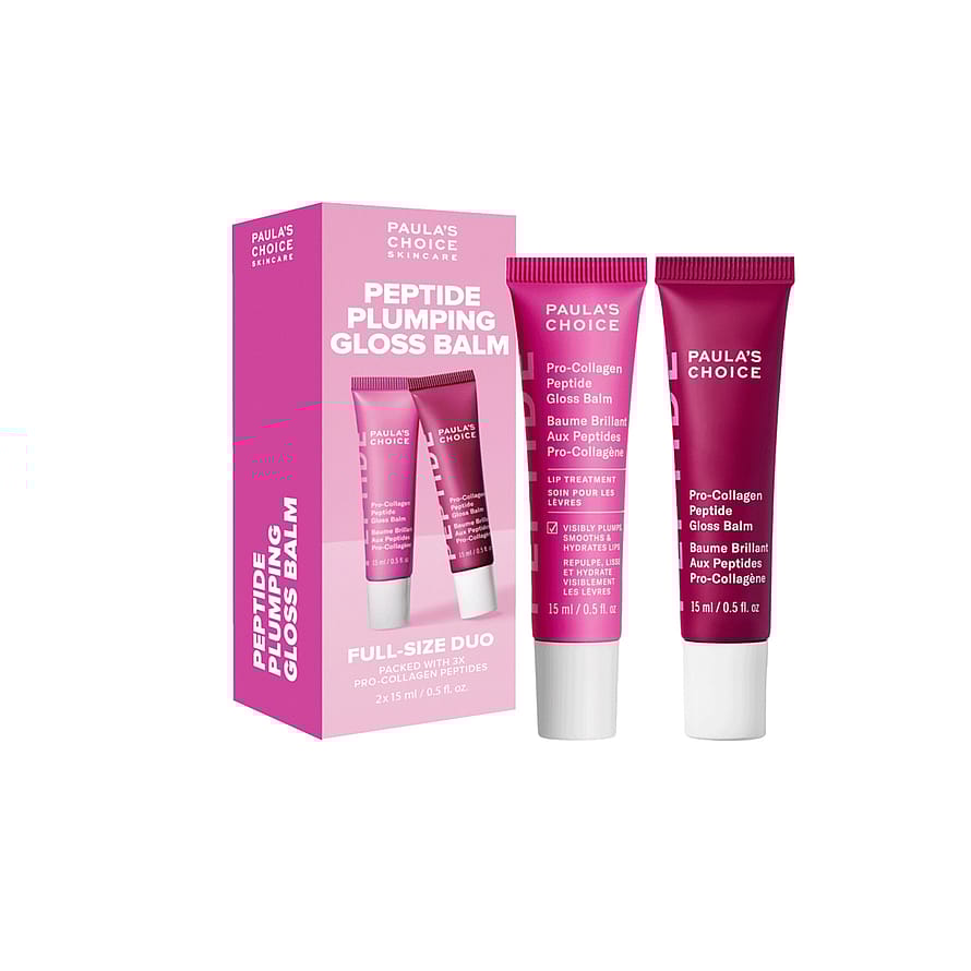 The Peptide Plumping Gloss Balm Duo Paula's Choice The Peptide Plumping Gloss Balm Duo