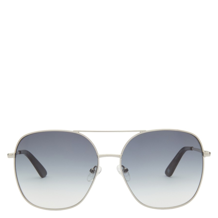 GLAS Ella Silver Sunglasses Strength 0 +