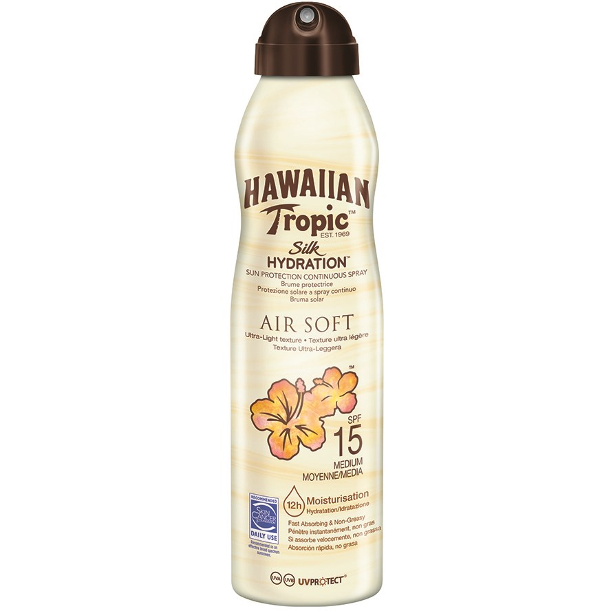 Hawaiian Tropic Hawaiian Silk Hydration Air Soft C-Spray 15 st