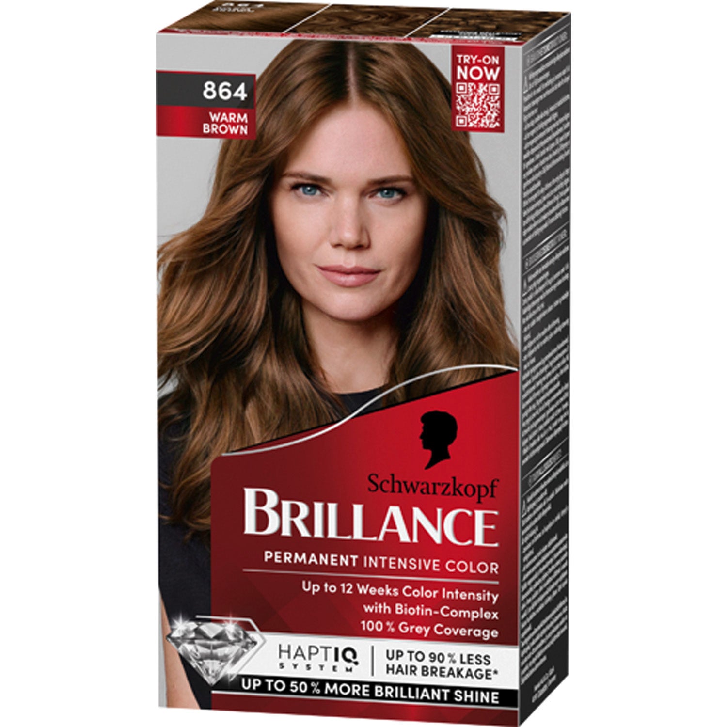 Schwarzkopf Brillance 864 Warm Brown