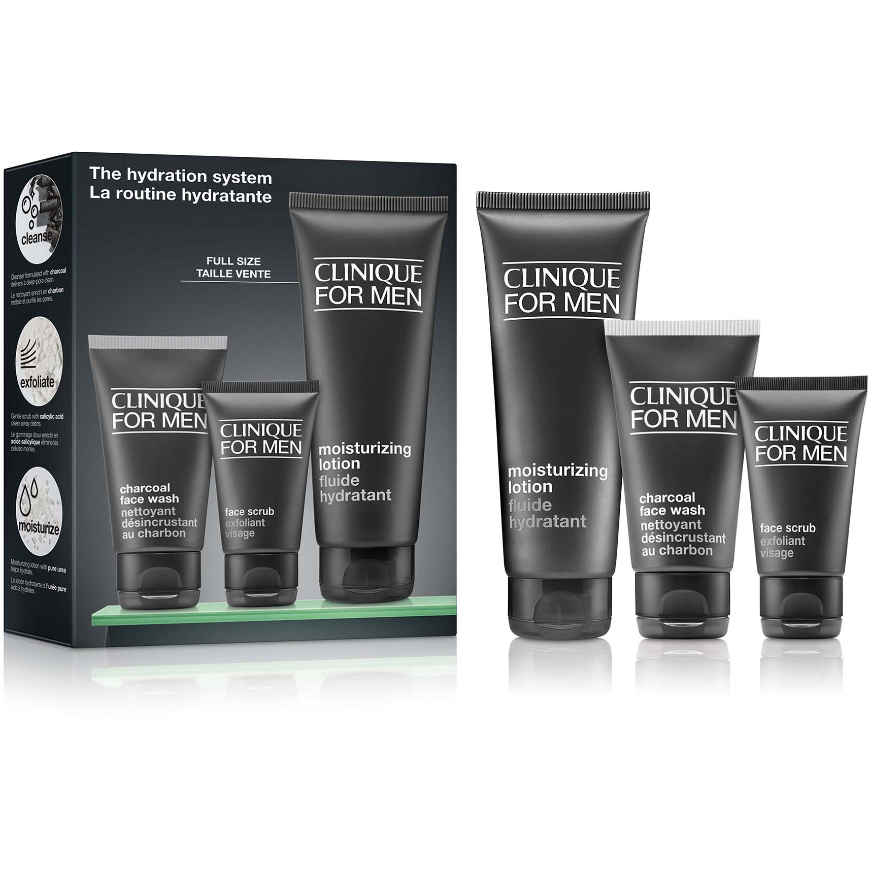 Clinique For Men The Hydration System Set