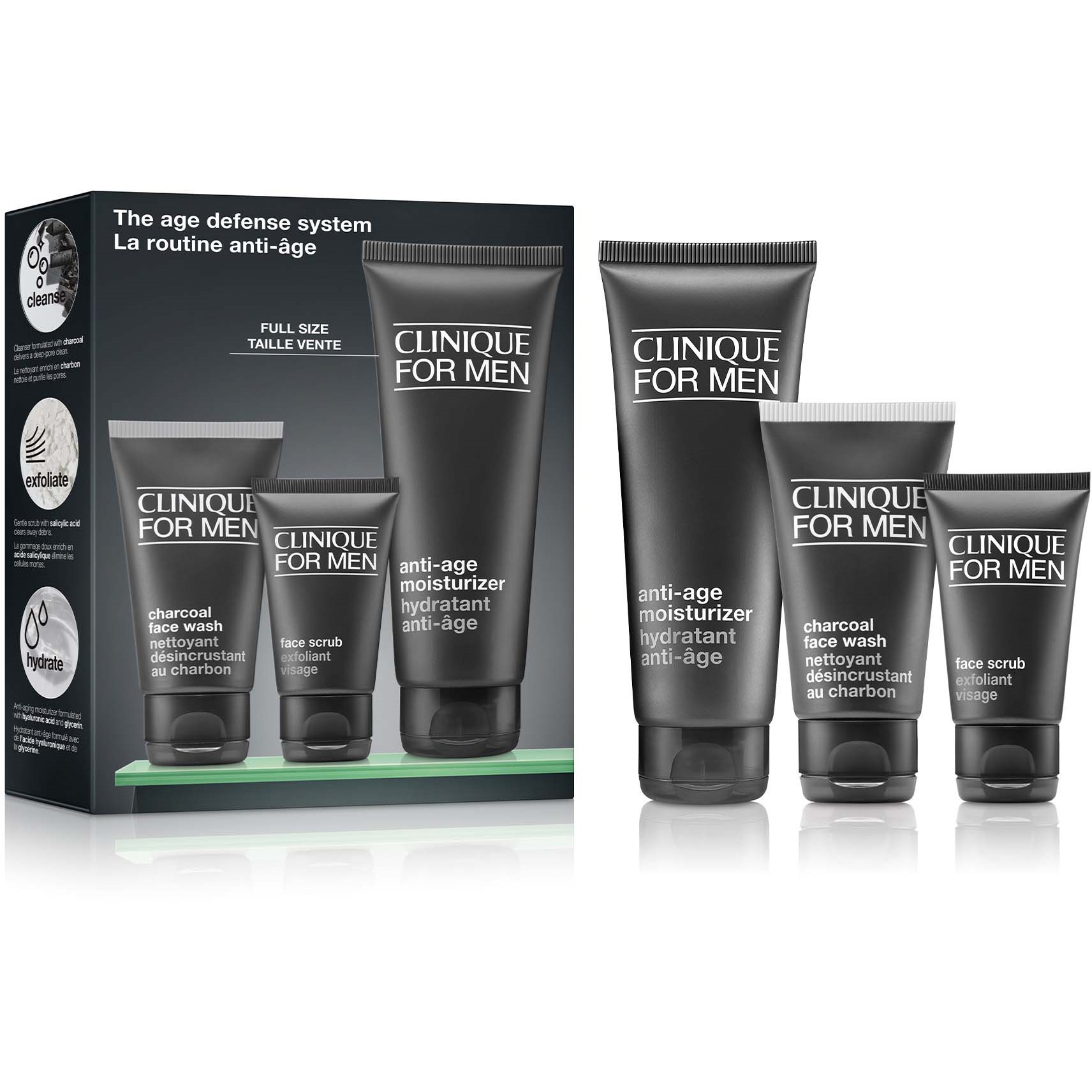 Clinique For Men The Age Defense System Set