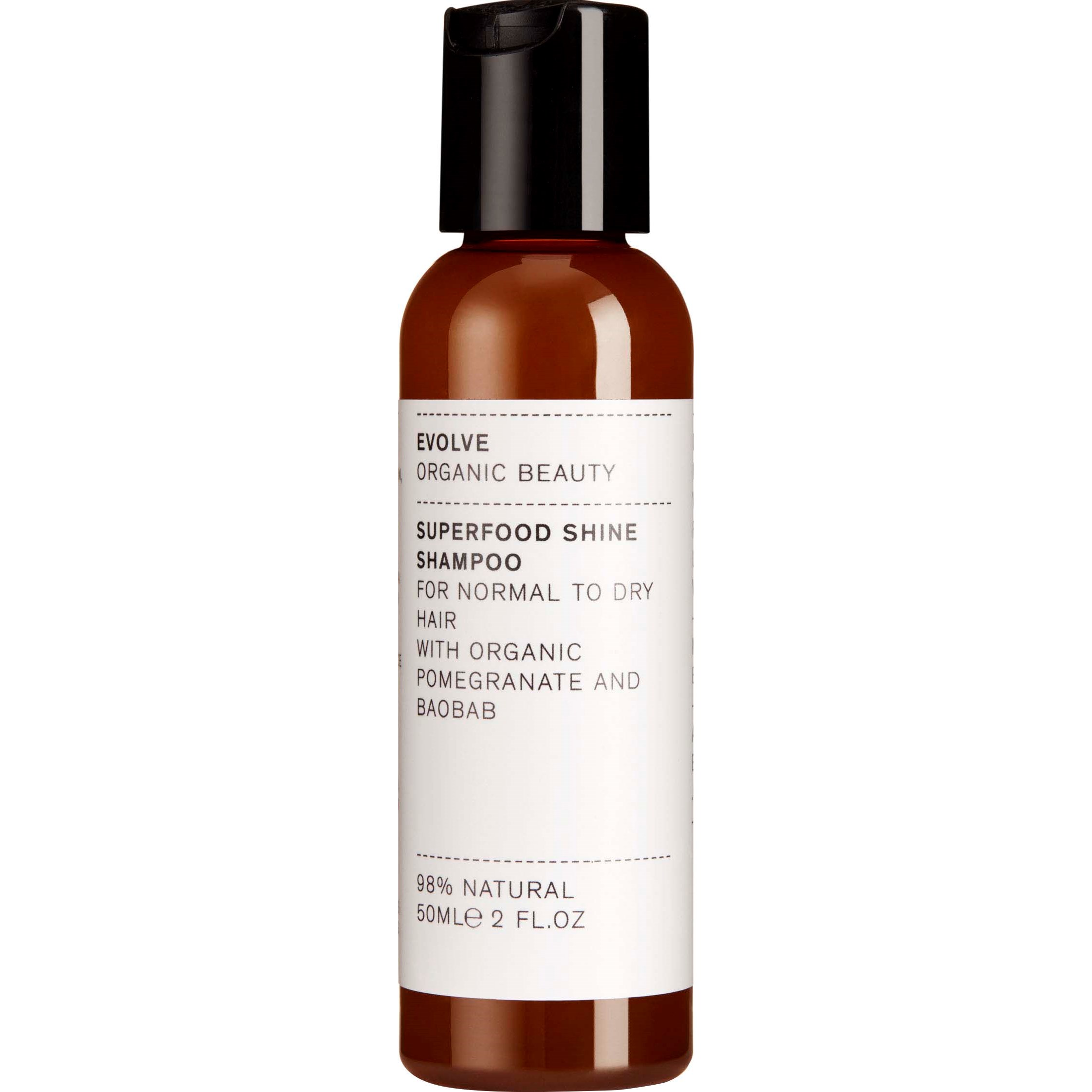 Evolve Organic Beauty Superfood Shine Shampoo 50 ml