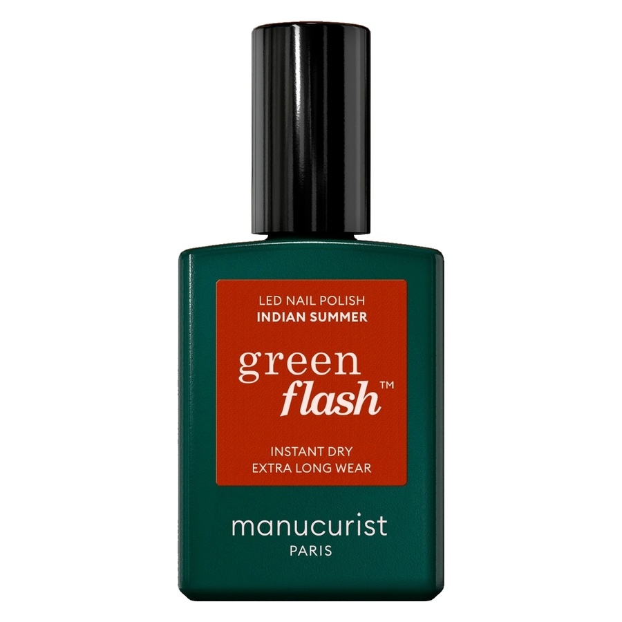 Manucurist Green Flash Led Nail Polish Indian Summer 15ml