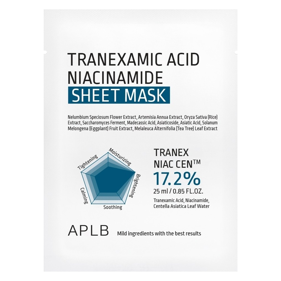 APLB Tranexamic Acid Niacinamide Sheet Mask 5pcs