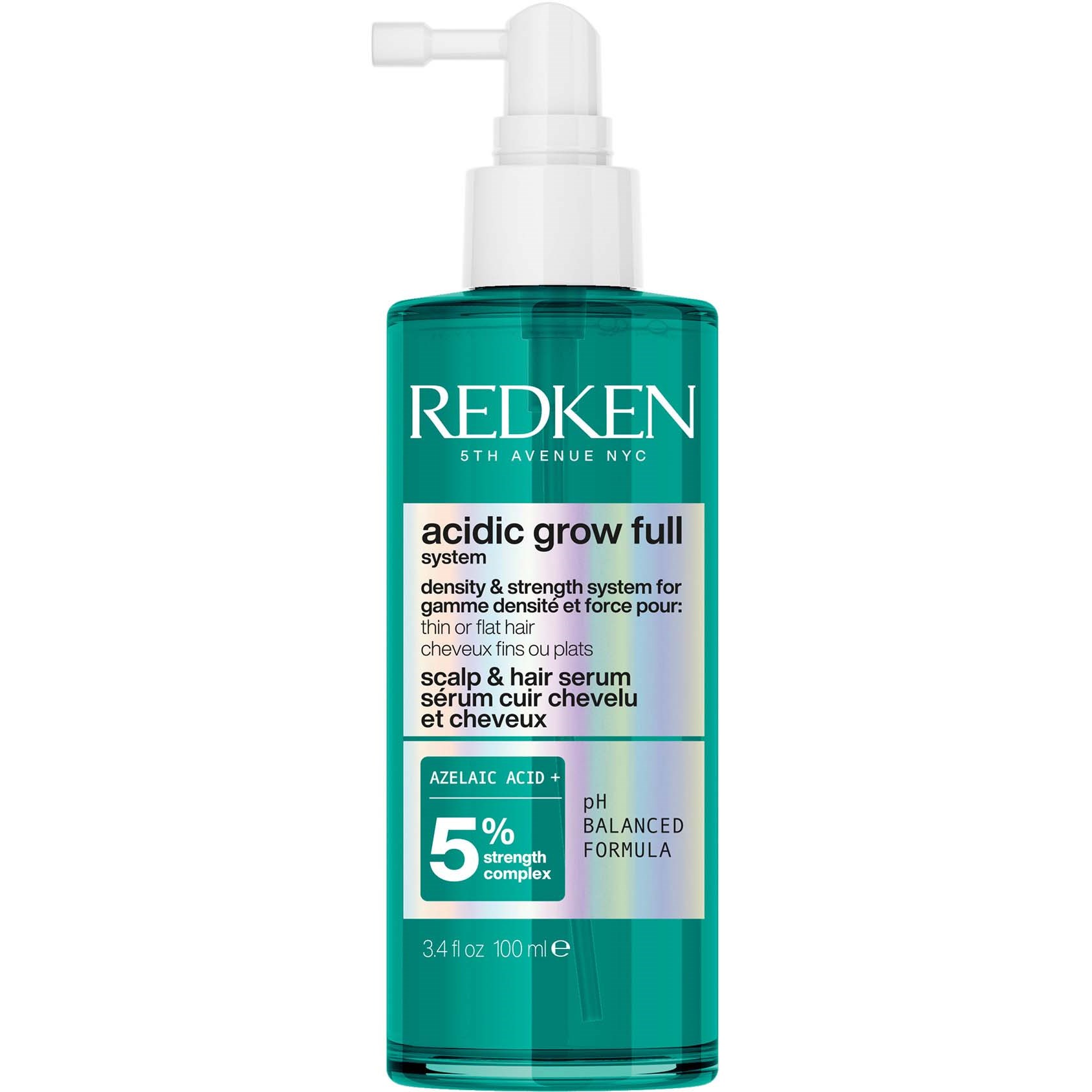 Redken Acidic Grow Full System Scalp & Hair Serum for Thin or Fla