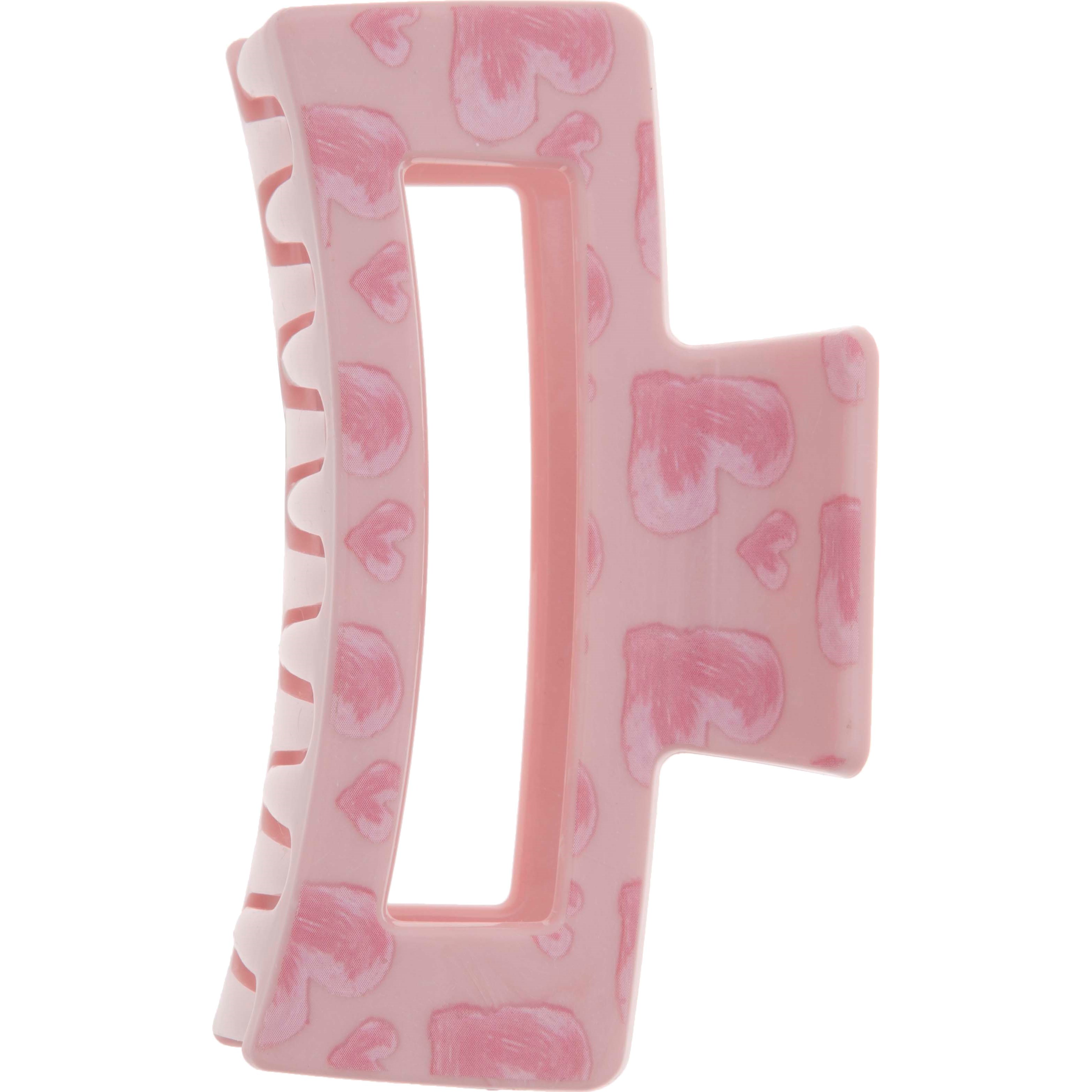 Dazzling Hair Clip Valentine Pink