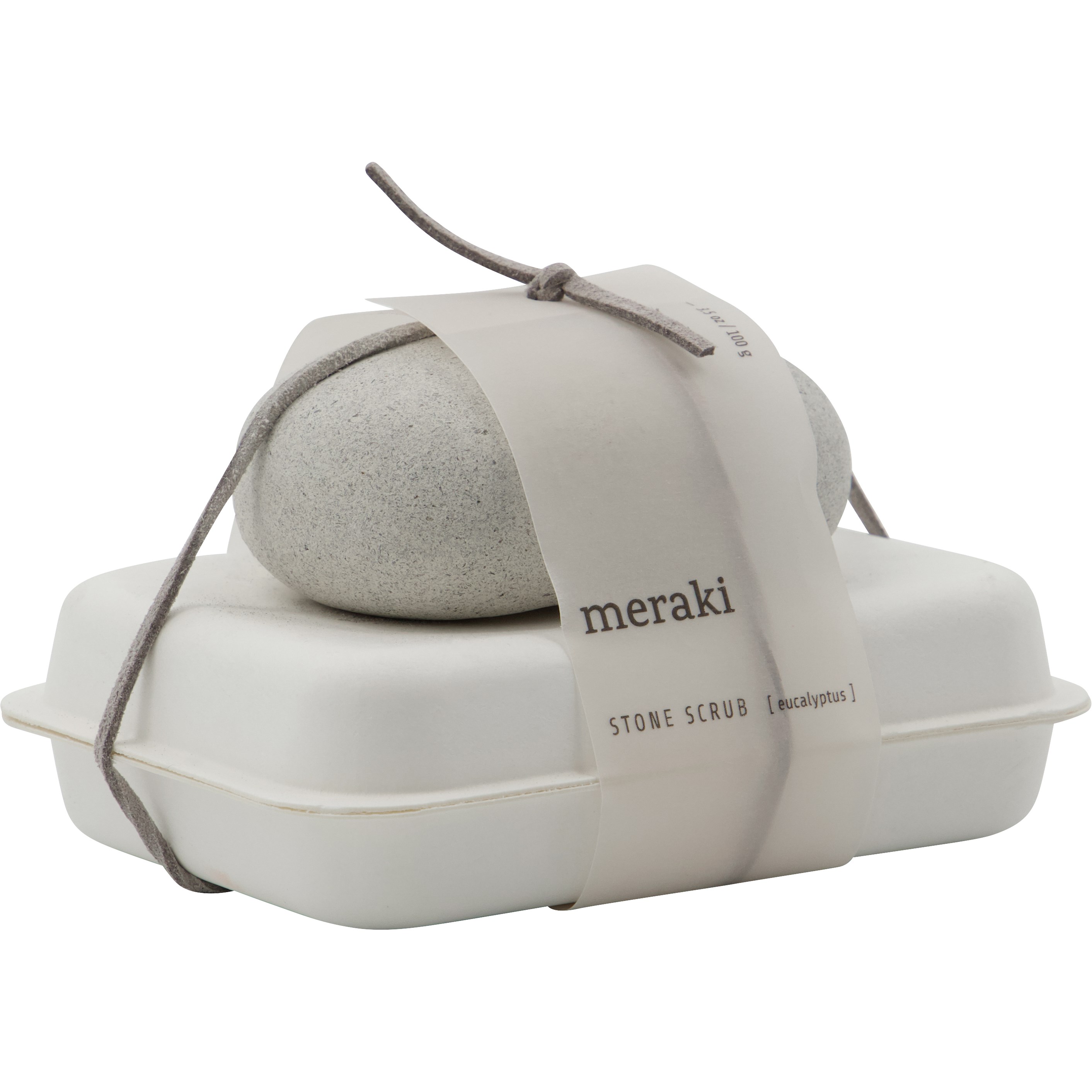 Meraki Eucalyptus Stone Scrub 100 g