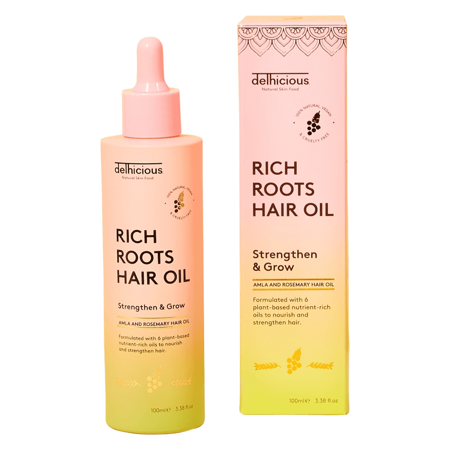 Delhicious Rich Roots Hair & Scalp Oil 100ml