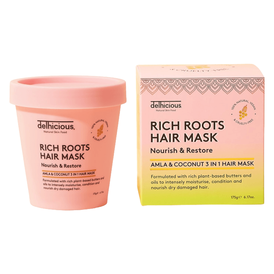 Delhicious Rich Roots 3-In-1 Hair Mask 175g