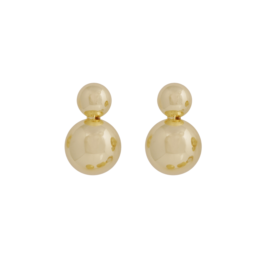 Snö Of Sweden Bennet Small Double Ear Plain Gold Onesize