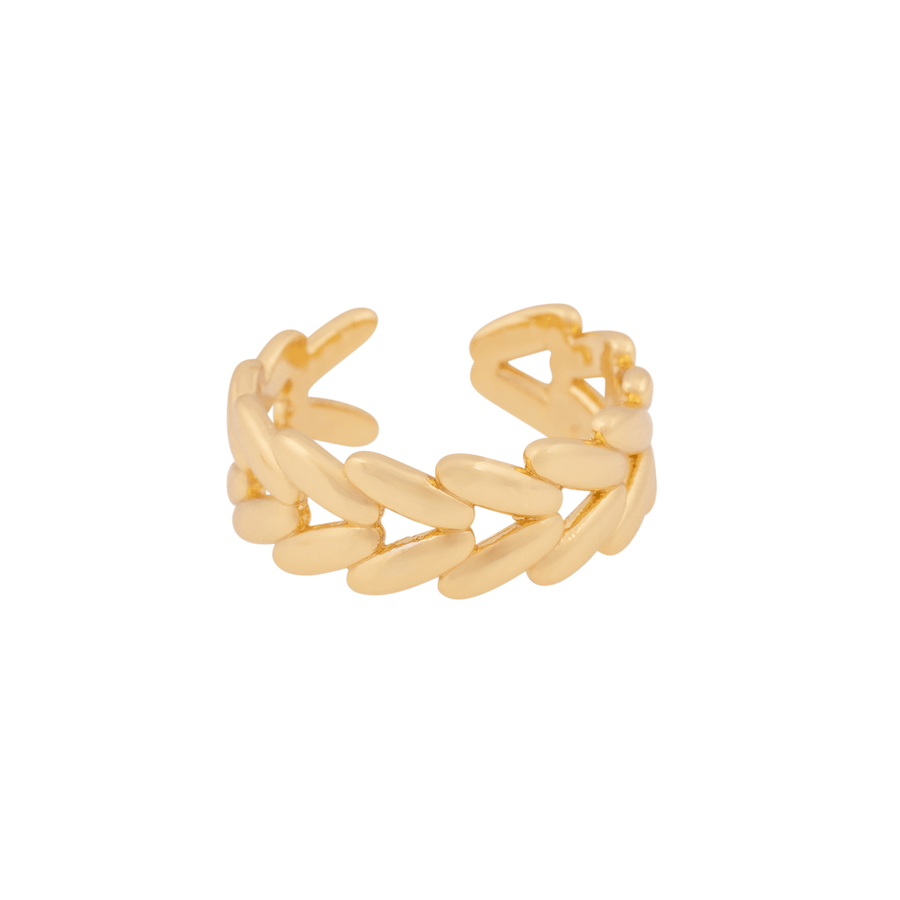 Snö Of Sweden Liddy Ring Plain Gold Onesize