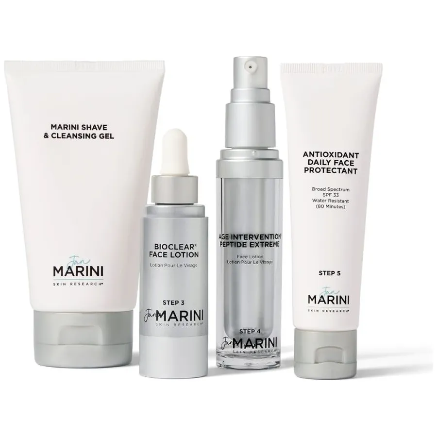 Jan Marini Men's System 148ml+30ml+30ml+30ml (Expired  / Short Date)