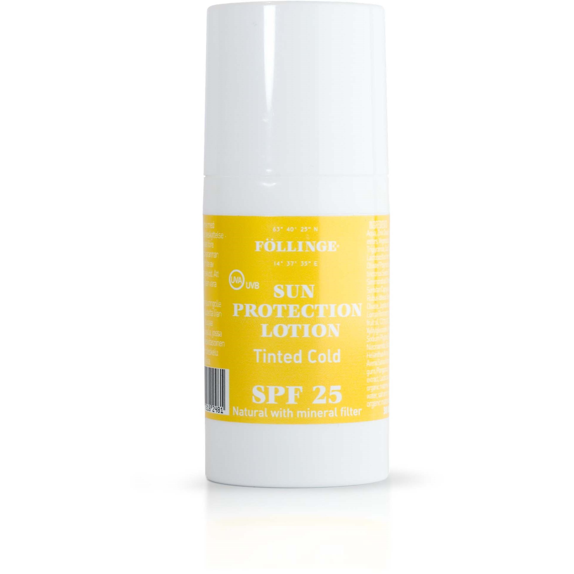 Föllinge Sun Protection Face Lotion Tinted SPF 25 Cold