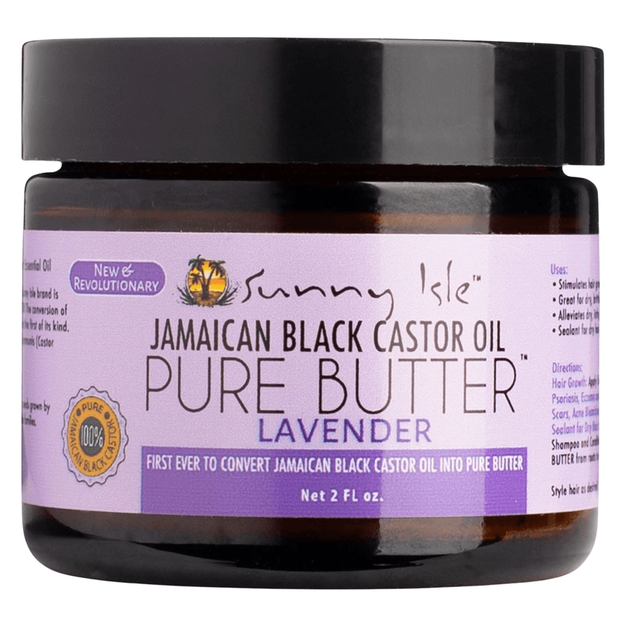 Sunny Isle Lavender Jamaican Black Castor Oil Pure Butter Lavende