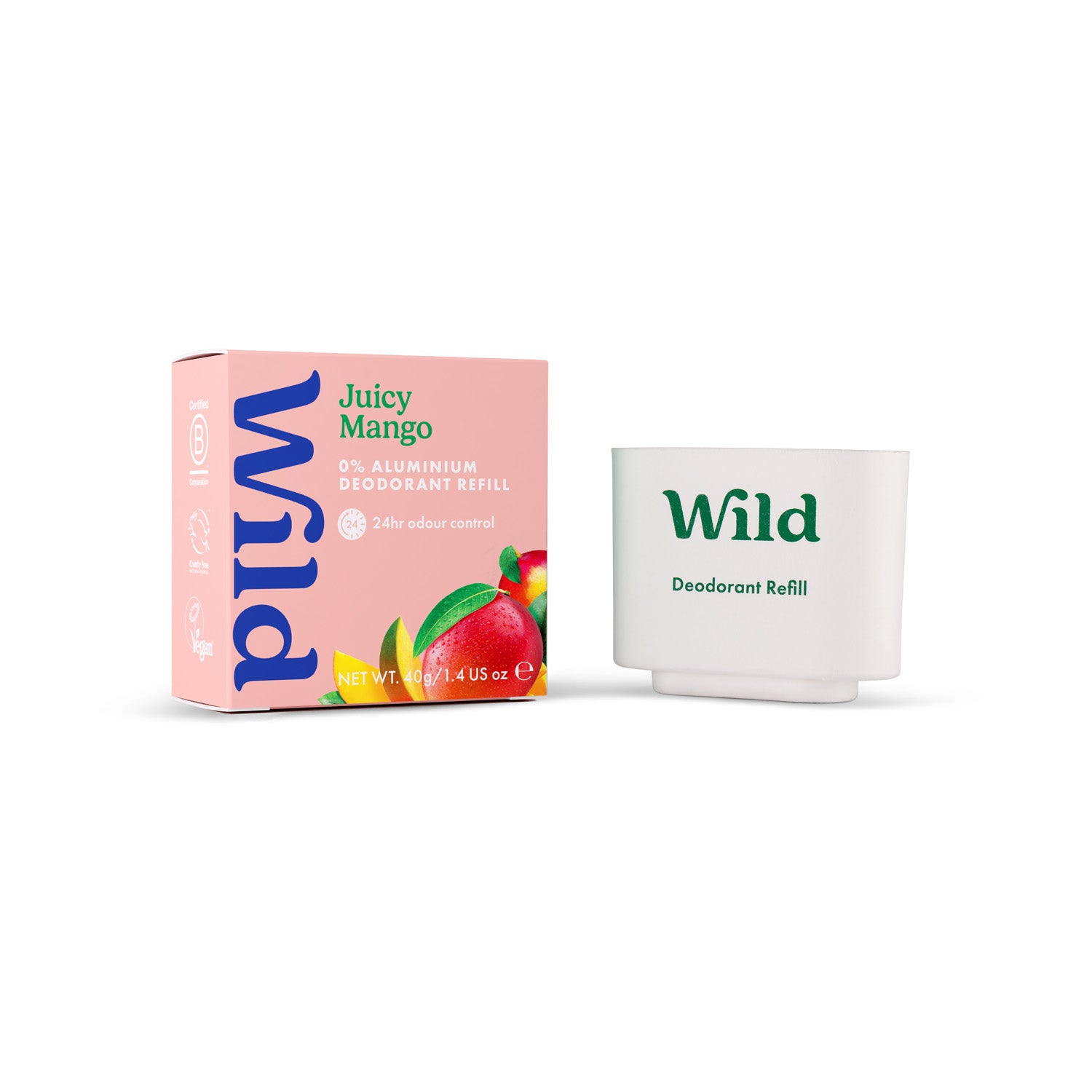 Wild Deo Stick Refill Juicy Mango - 40 g
