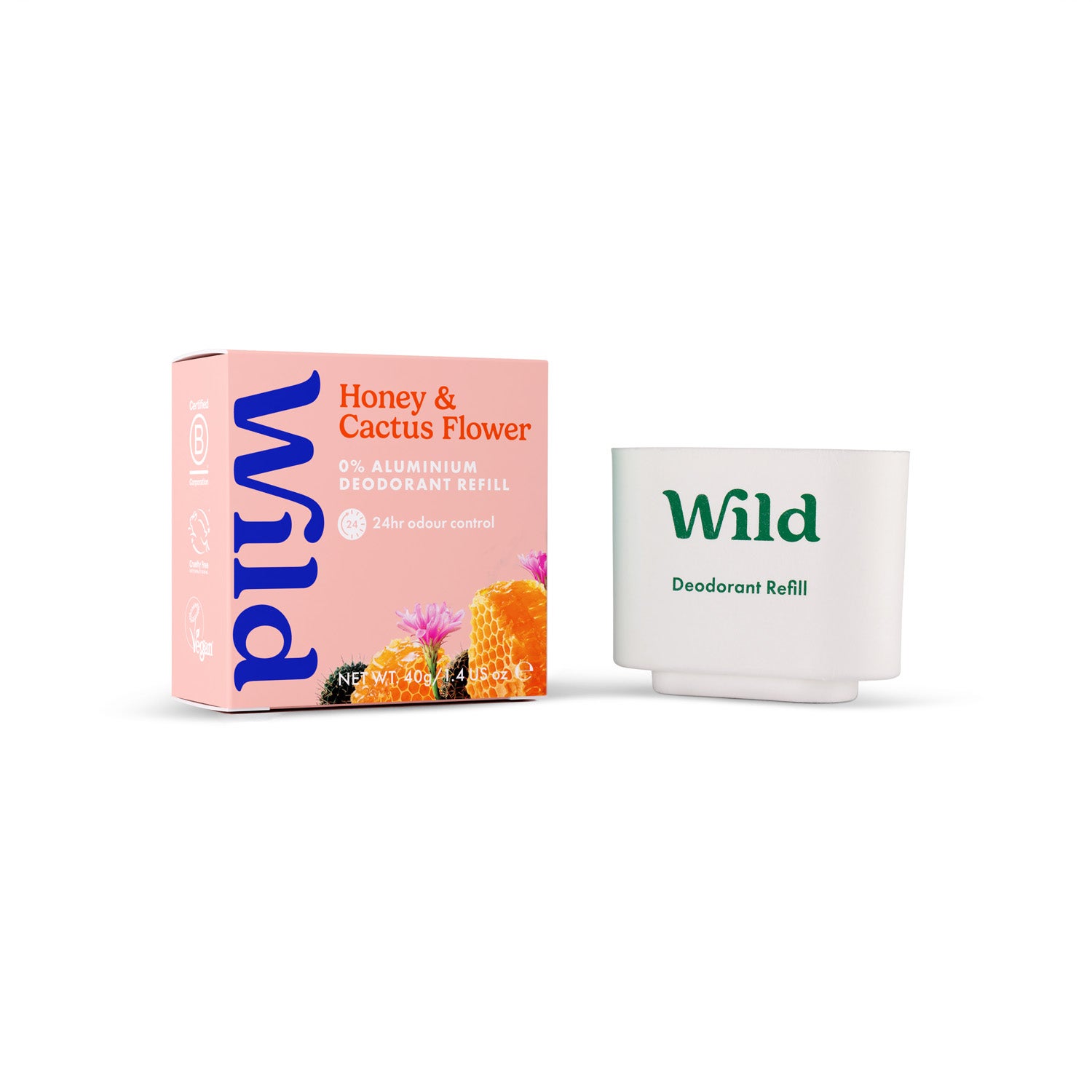 Wild Deo Stick Refill Honey Cactus Flower - 40 g