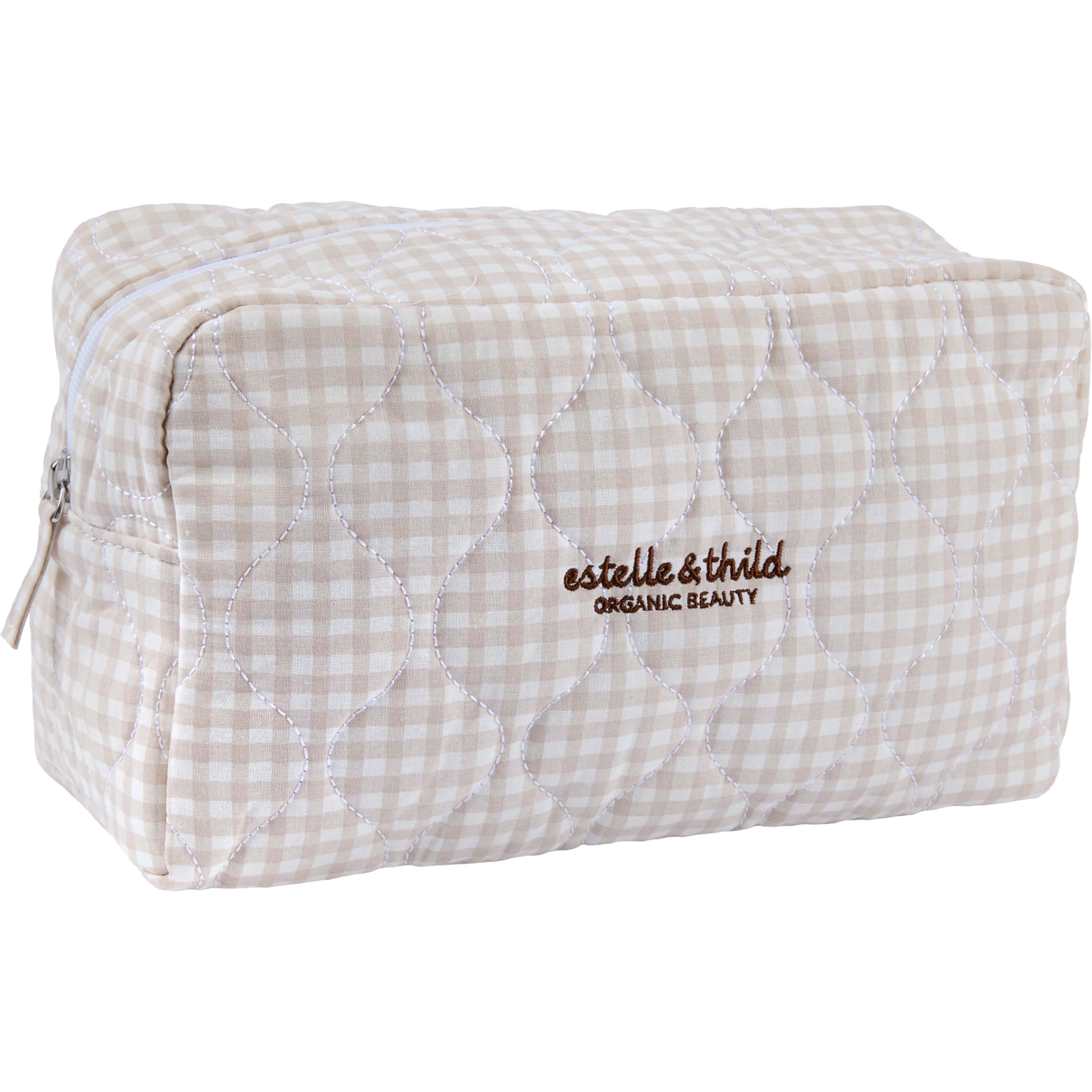 Estelle&Thild Organic Beauty Quilted Toiletry Bag
