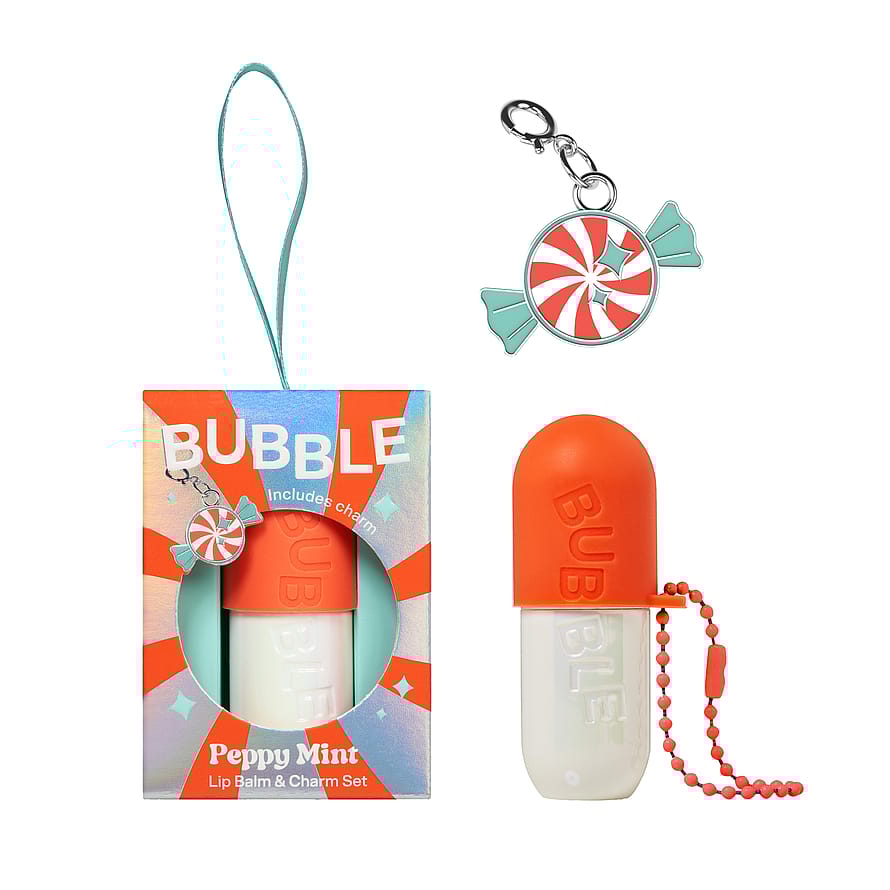 Peppy Mint Lip Balm & Charm Set