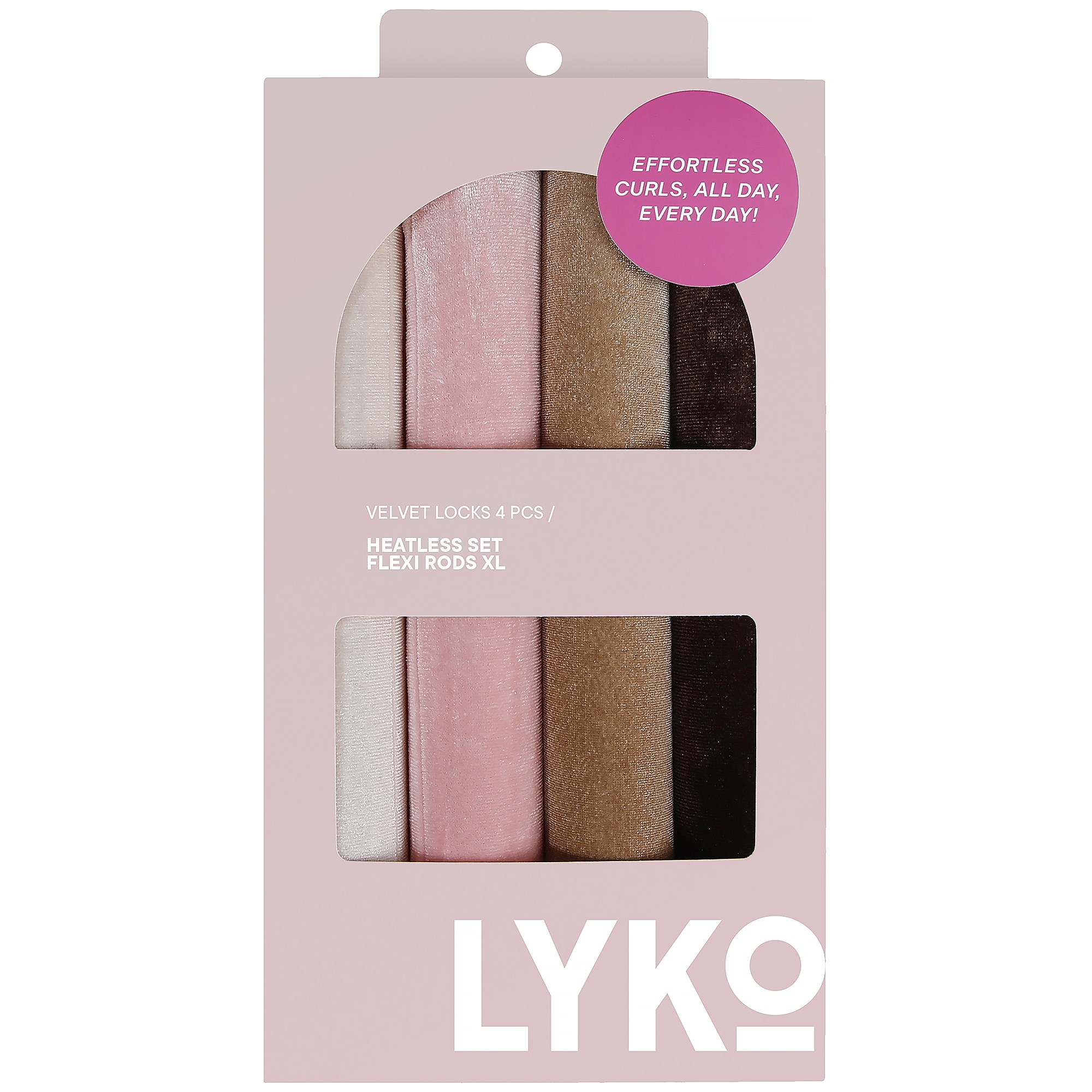 By Lyko Velvet Locks Flexi Rods XL