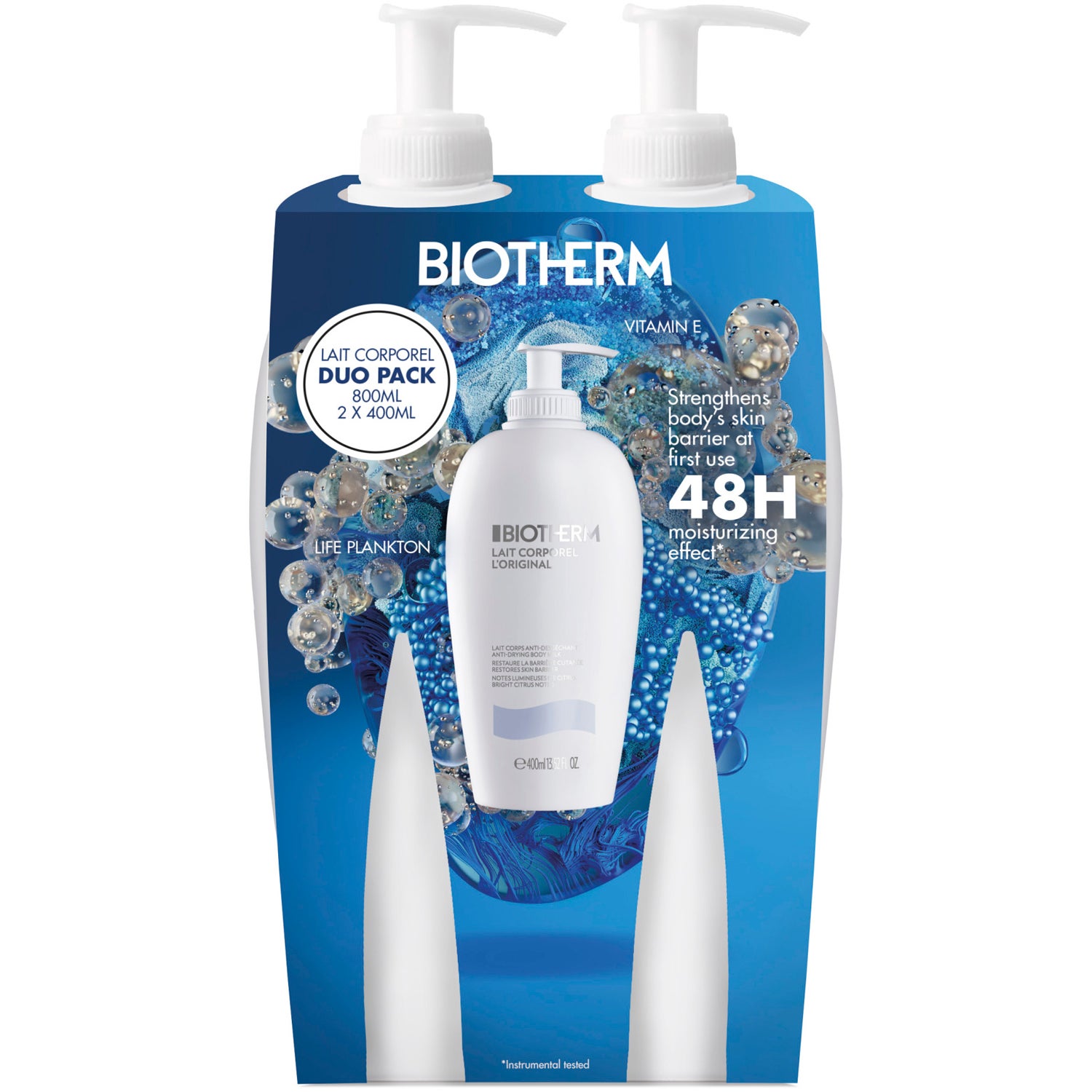 Biotherm Lait Corporel Body Lotion Duo Pack 400x400ml - 800 ml