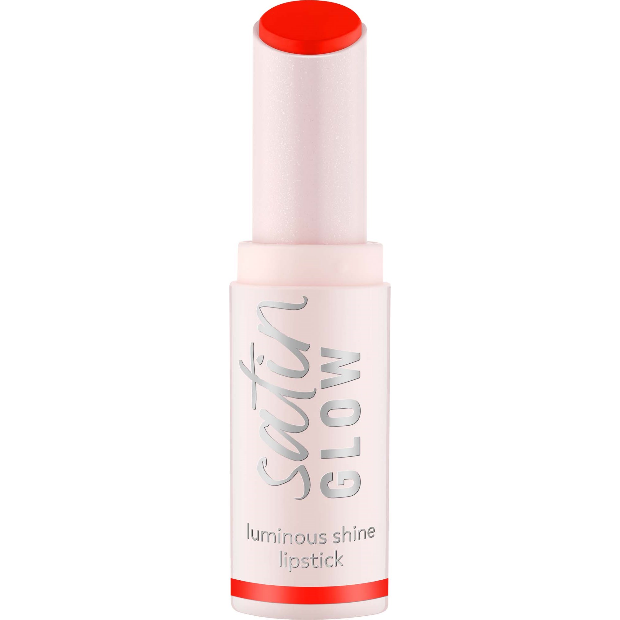 essence Satin Glow Luminous Shine Lipstick 07 Coral It A Day