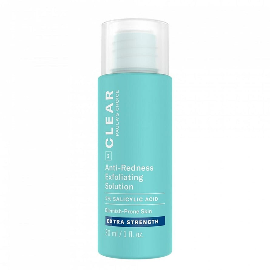 Clear Extra Strength Anti-Redness Exfoliating Solution 2% Salycilic Acid 30 ml