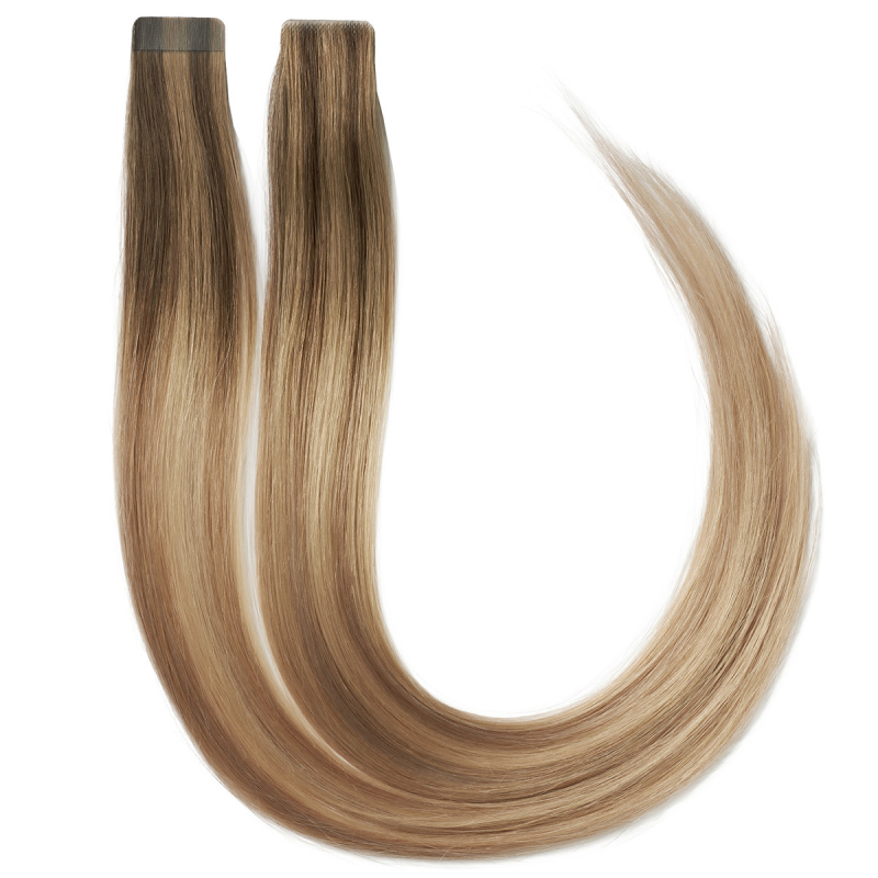 Premium Tape Extensions - Seamless & Classic 3 Dark Ashy Blonde Balayage B2.6/10.7 50