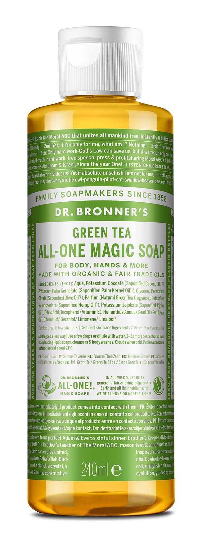 All-One Magic Soap Green Tea 240 ml