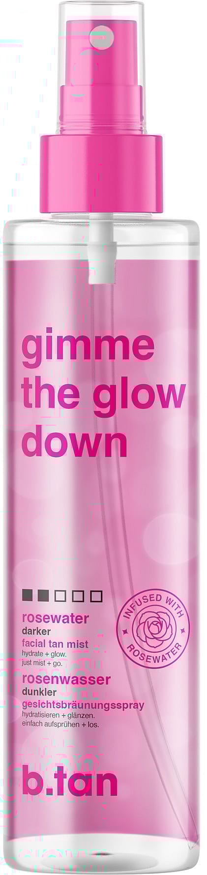 Gimme The Glow Down Facial Tan Mist 190 ml