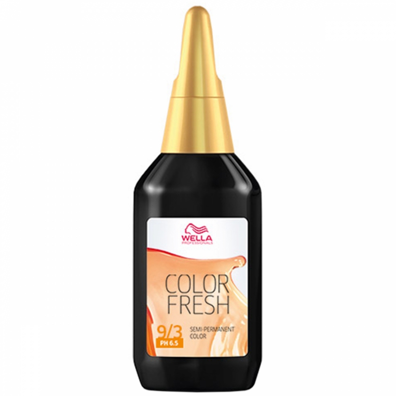 Wella Color Fresh 9/3 Very Light Blonde Golden (75ml)