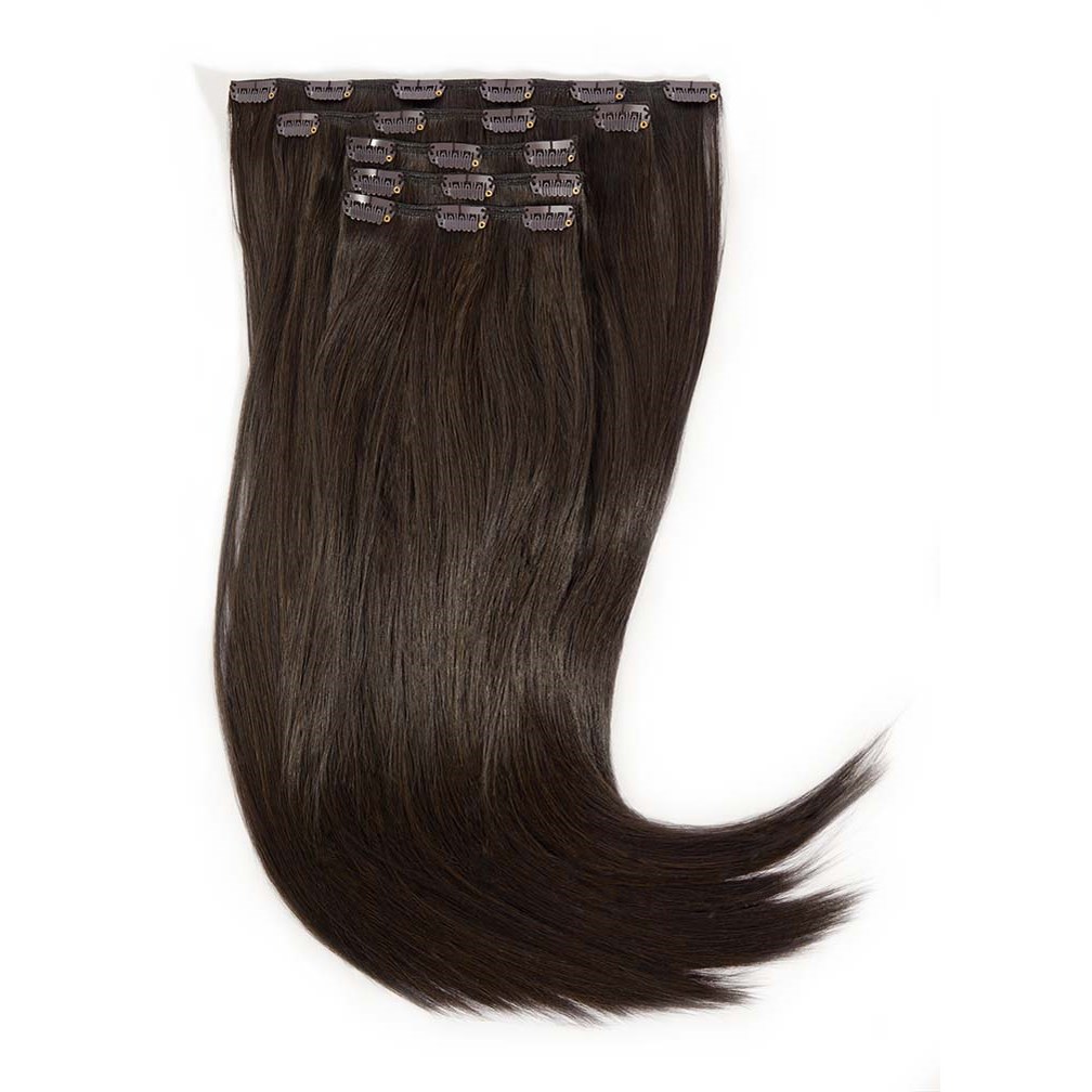 Rapunzel of Sweden Vegan Clip-ins Straight / Medium Volume / 5 pi